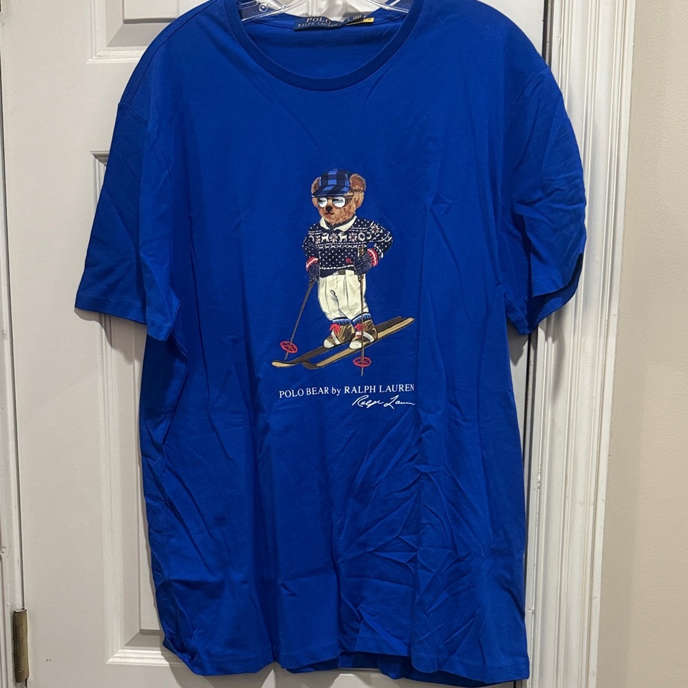 Skiing Polo Bear Tee